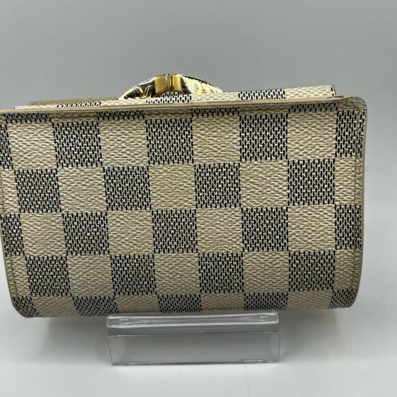 GUC Louis Vuitton Damier Azur Kisslock Wallet with Box and Dustbag - Picture 2 of 10